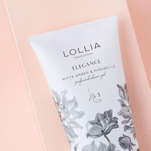 LOLLIA This Moment Shower Gel, 8 fl. oz. – Water Lily & Sun Blossoms – Scented Shower Gel Body Wash, Shea Butter Body Wash, Bath Wash for Women, Beautiful Shower Gel, Moisturizing Body Wash in Saudi Arabia