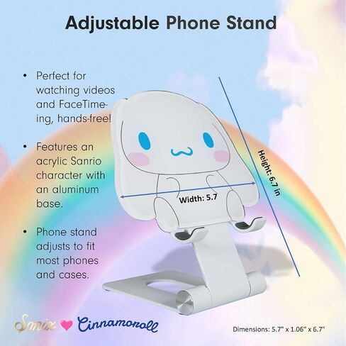 Sonix x Sanrio Character Phone Stand | Adjustable Cell Phone Holder, Desk Stand, Dock | Hello Kitty Classic in Kuwait