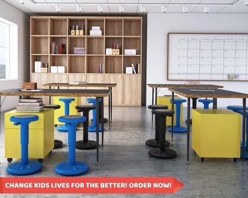 ActiveChairs مقعد تمايل قابل للتعديل، مقاعد مرنة في الفصول الدراسية، يحسن التركيز، الموقف ويساعد على ADHD/ADD، كرسي حسي، كراسي مكتب نشطة، يمكن ضبطه من 16.65 بوصة إلى 23.75 بوصة، للأعمار من 13 إلى 18 عامًا، أرجواني in Saudi Arabia