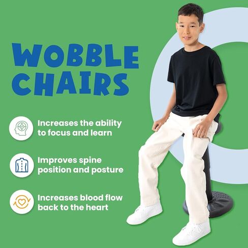 ActiveChairs مقعد تمايل قابل للتعديل، مقاعد مرنة في الفصول الدراسية، يحسن التركيز، الموقف ويساعد على ADHD/ADD، كرسي حسي، كراسي مكتب نشطة، يمكن ضبطه من 16.65 بوصة إلى 23.75 بوصة، للأعمار من 13 إلى 18 عامًا، أرجواني in Saudi Arabia