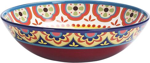 وعاء تقديم من السيراميك التونسي مقاس 13 بوصة من بيكو، آمن للاستخدام في الميكروويف وغسالة الأطباق in Kuwait