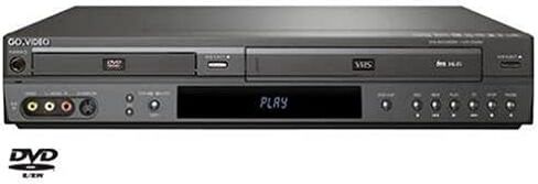 Go Video VHS to DVD Recorder VCR Combo w Remote, HDMI (Renewed), Black Gray in Saudi Arabia