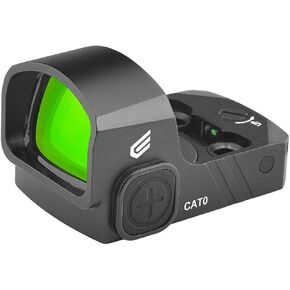 Cyelee CAT0(CAT Upgraded) Micro Green Dot Sight, 3MOA Reflex Sight for RMS/RMSc/407k/507k Footprint with Motion Deactivated Standby(Similiar to Shake Awake)