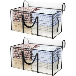 97L moving bags heavy duty,6 pack extra large moving bags with zippers，moving totes with lids heavy duty，storage containers with lids，large storage bags，moving storage bags，clear storage bag