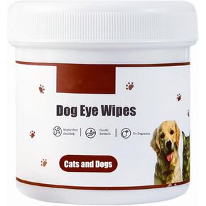 200 Pcs Dog Eye Wipes, Tear Stain Remover for Dogs, Cat Eye Wipes, Cleans Eye and Face Stains, No Fragrance, Reduce Eye Problems