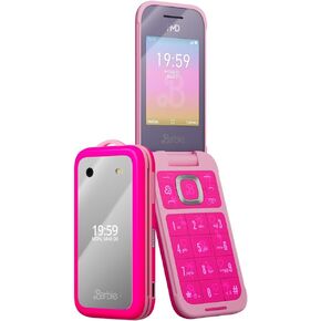 HMD Barbie | Flip | Unlocked | KaiOS | Compatible with All Carriers | Power Pink | US Version