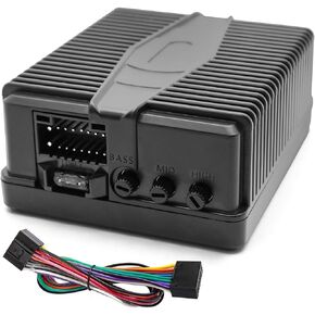 Digital Car Audio Amplifier for All Aftermarket Android Car Radio, Compact Class D, Easy Installation, Tune & Noise Reduction Upgrade Adjusting Audio Perfect Hi-Fi Sound 5X for Listening Pleasure in Kuwait