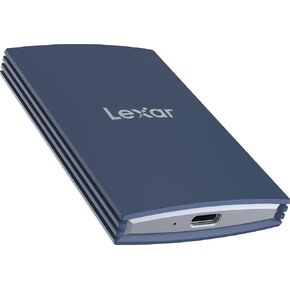 Lexar 2TB ES5 Magnetic External SSD, Up to 2000MB/s, Compatible w/MagSafe, USB-C Smartphones, iPhone 15/16 or Above, PC, Mac, Supports Apple ProRes & Samsung Pro Video, Silver (LES5XXX002T-RNWNU) in Saudi Arabia