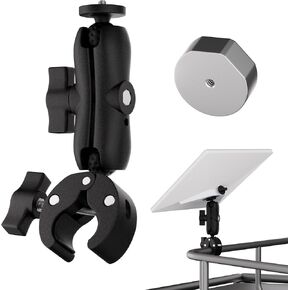 Starlink Mini Mount, Clamp RV Pole Mount for Starlink Mini Compatible with Original Pipe Adapter Adjustable for Pole Mount on Car RV Ladder Yacht