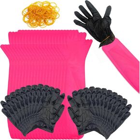 20 Pairs Field Dressing Kit Hunting Deer Cleaning Gloves Disposable Pvc Long Short Gutting Hunting Field Dressing Butchering Kit for Pig Deer Animals Butt Out Buttout Tool