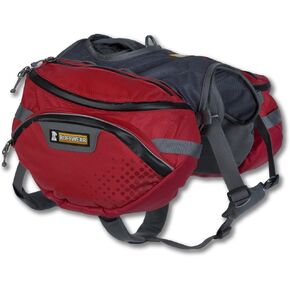 Ruffwear - حزمة Palisades Multi-Day Backcountry للكلاب، الكشمش الأحمر، متوسط in Kuwait