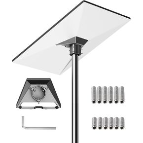 Starlink Gen 3 Pipe Adapter, Adjustable Pole Mount Adapter Mounting Kit, Compatible with STARLINK Standard Dish, V3 Kickstand Dishy, Gen 3 V3 Starlink Standard Dish