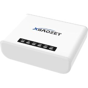 Wireless USB Server and Print Server, Share USB Devices (Printer, Scanner or More) Over LAN via Ethernet or WiFi Network – Easy Setup (LK300EW)