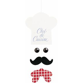 Chef De Cuisine Hanging Mobile - 11 Inches - Handmade in Denmark by Flensted