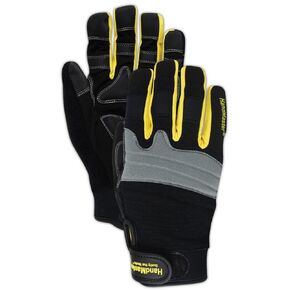 MAGID Mechanic Gloves Suede, 24 Pairs, Size Large, PGP45T