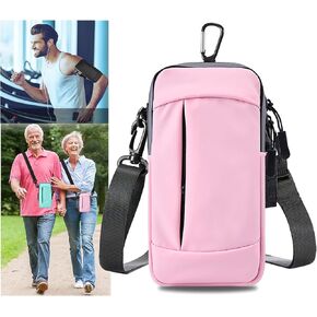 Phone Holder Arm Bands for Running Armband Small Crossbody Bags for Women Kids,iPhone 15 14 13 12 11 Pro Max Xs Xr X 6 7 8 Plus SE Mini Galaxy Ultra Edge S24 S23 Note