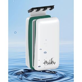 Pawfly Strong Magnetic Fish Tank Cleaner Aquarium Glass Cleaner with 2 Detachable Scrapers Floating Scrubber Cleaning Tool for 1/4 Inch Thick Glass Fish Tank Magnetic Algae Scraper Magnetic