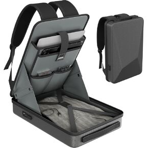 for Starlink Mini Case, Starlink Case for Mini, Cables, Power Supply, Kickstand, Pipe Adapter & More, Waterproof Travel Bag for Starlink Accessories with TSA Lock & Charging Ports, Anti-theft Backpack