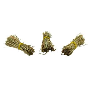 Bundles of Hay for Nativity Approximately 3" long | Beautiful Handcrafted Christmas Heirloom | Made In Italy | Village Nativity Accessory | Home Decoration for Christmas