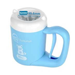 Dog paw cleaner, semiautomatic paw washer for dogs, Portable Pet Foot Wash Cup, Soft Pet Feet Quickly Cleaner.