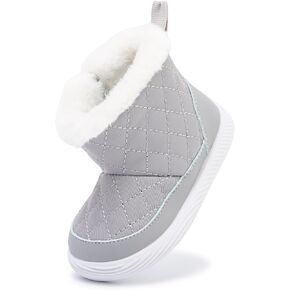 Baby Snow Boots Winter Warm Booties Infant Boys Girls Outdoor Shoes for Cold Weather 6 9 12 15 18 24 Months