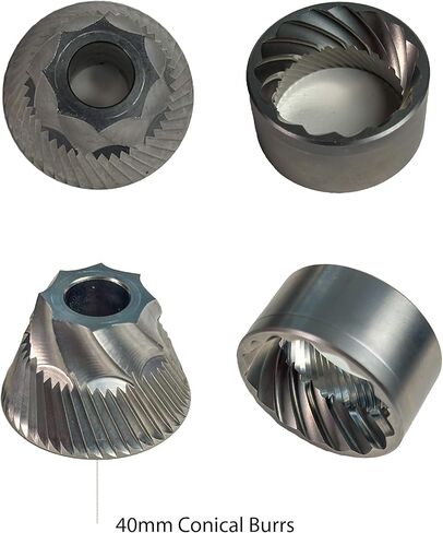 مطحنة القهوة D40+ ذات الجرعة الواحدة (أسود) in Kuwait