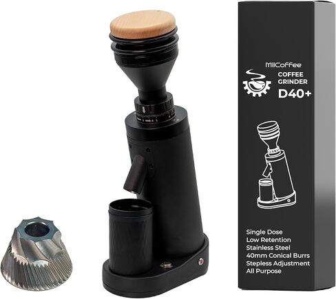 D40+ Single Dose Coffee Grinder (Black) in Saudi Arabia
