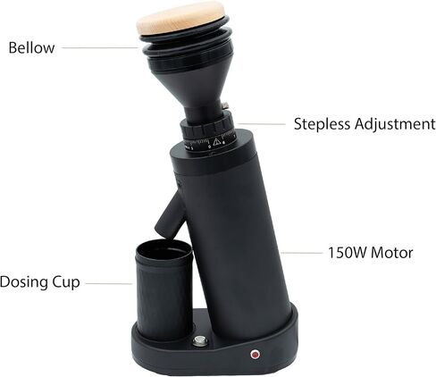 D40+ Single Dose Coffee Grinder (Black) in Saudi Arabia