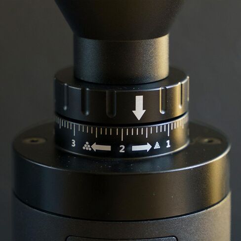 مطحنة القهوة D40+ ذات الجرعة الواحدة (أسود) in Kuwait