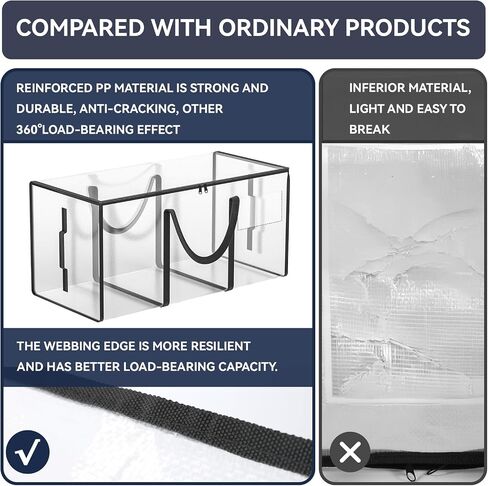 97L moving bags heavy duty,6 pack extra large moving bags with zippers，moving totes with lids heavy duty，storage containers with lids，large storage bags，moving storage bags，clear storage bag in Saudi Arabia