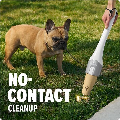 Dirt Devil Dogwalker, Portable Handheld Vacuum, No-Contact Poop Scooper for Dogs, Ideal for Dogs up to 50 Pounds, Dog Poop Scooper for Yard Cleanup and Walks in Saudi Arabia