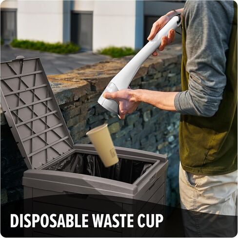 Dirt Devil Dogwalker, Portable Handheld Vacuum, No-Contact Poop Scooper for Dogs, Ideal for Dogs up to 50 Pounds, Dog Poop Scooper for Yard Cleanup and Walks in Saudi Arabia