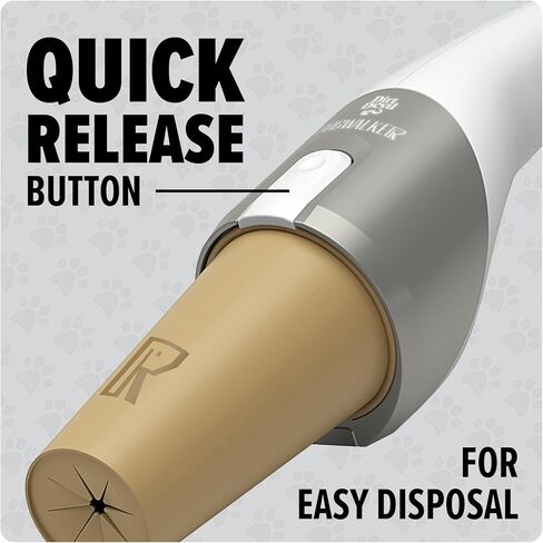 Dirt Devil Dogwalker, Portable Handheld Vacuum, No-Contact Poop Scooper for Dogs, Ideal for Dogs up to 50 Pounds, Dog Poop Scooper for Yard Cleanup and Walks in Saudi Arabia