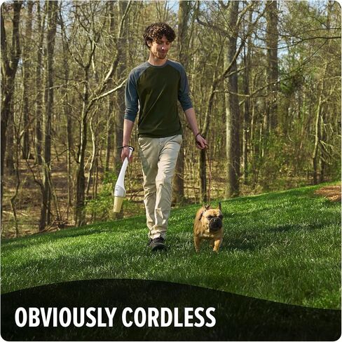 Dirt Devil Dogwalker, Portable Handheld Vacuum, No-Contact Poop Scooper for Dogs, Ideal for Dogs up to 50 Pounds, Dog Poop Scooper for Yard Cleanup and Walks in Saudi Arabia