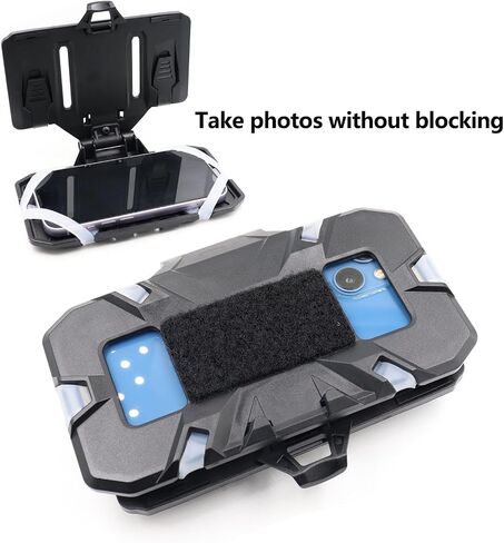 Tactical Plate Carrier Phone Mount Vest Phone Holder, Universal Phone Chest Mount for Screen Size 4.7"-6.7" in Saudi Arabia