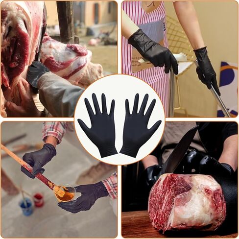 12 زوجًا من قفازات خلع الملابس الميدانية تتضمن 6 أزواج من قفازات الذراع مع أشرطة مطاطية مدمجة و6 أزواج من قفازات النتريل، وقفازات مضغ الغزلان لملحقات تنظيف الصيد in Kuwait