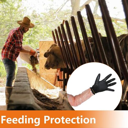 12 زوجًا من قفازات خلع الملابس الميدانية تتضمن 6 أزواج من قفازات الذراع مع أشرطة مطاطية مدمجة و6 أزواج من قفازات النتريل، وقفازات مضغ الغزلان لملحقات تنظيف الصيد in Kuwait