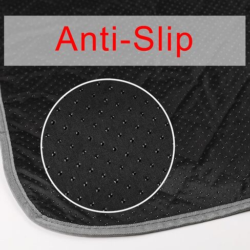 JERIA 2 Pack 72"x 72" Waterproof Non Slip Wee Wee pad，Reusable Washable Pee Pads for Dogs，Absorbent and Leakproof Training Mats for Potty, Bed, Sofa, Potty Training in Saudi Arabia