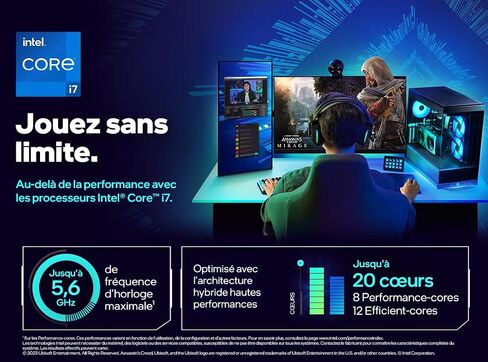 Intel® Core™ i9-14900K Desktop Processor 24 cores (8 P-cores + 16 E-cores) up to 6.0 GHz in Saudi Arabia