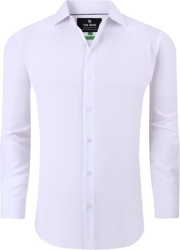Men's Performance Stretch Long Sleeve Basic Button Down in Saudi Arabia
