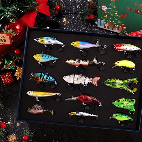 Fishing Lures Kit for Fishing Lovers, Fishing Gear Set for Freshwater and Saltwater in Saudi Arabia