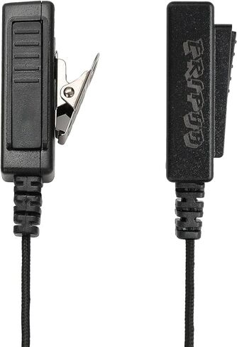 Nylon Braided PTT Surveillance Earpiece for Motorola 2-Pin Radios in Saudi Arabia