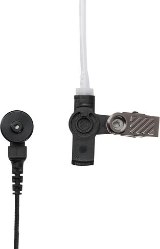 Nylon Braided PTT Surveillance Earpiece for Motorola 2-Pin Radios in Saudi Arabia