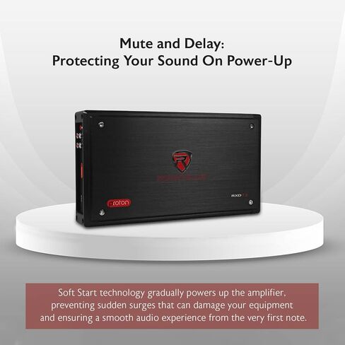 Rockville RXD-T2 Micro Car Audio Class D Amplifier 2400w 2 Chan 2x600W CEA Rated in Saudi Arabia