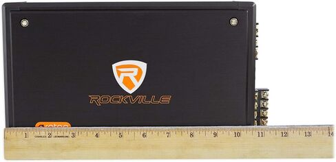 Rockville RXD-T2 Micro Car Audio Class D Amplifier 2400w 2 Chan 2x600W CEA Rated in Saudi Arabia