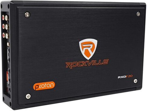 Rockville RXD-T2 Micro Car Audio Class D Amplifier 2400w 2 Chan 2x600W CEA Rated in Saudi Arabia