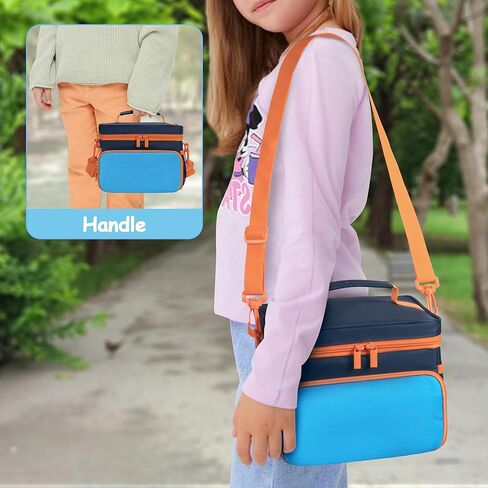 Carrying Case Compatible with Yoto Player (3rd Generation), Card Holder Hold Up to 30 Cards, Travel Storage Bag for Bluetooth Audio Speaker & Headphone Accessories, Blue (Case Only) in Kuwait