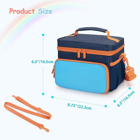 Carrying Case Compatible with Yoto Player (3rd Generation), Card Holder Hold Up to 30 Cards, Travel Storage Bag for Bluetooth Audio Speaker & Headphone Accessories, Blue (Case Only) in Kuwait