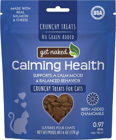 Get Naked Cat Crunchy Treats Chicken Flavor, Digestive Health, 6-oz Bag in Saudi Arabia