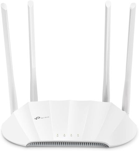 TP-Link AX1800 Dual Band Gigabit Wi-Fi 6 Access Point (TL-WA1801) Desktop Wi-Fi Bridge HE80 & Beamforming Supports Multi-SSID/Client/Range Extender Mode 4 Fixed Antennas Passive PoE in Saudi Arabia